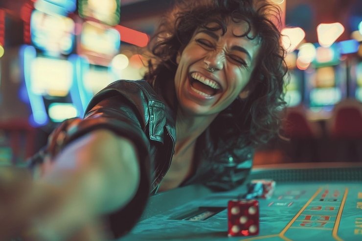 Antarmuka aplikasi seluler American Roulette dengan tombol taruhan besar dan feed dealer video responsif